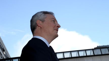 Bruno Le Maire, ministre de l'Economie, à Paris le 31 mai 2018. (JACQUES DEMARTHON / AFP)