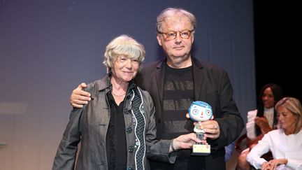 Dominique Besnehard et Marie-France Brière sont les créateurs de ce festival qui ne cesse de grandir depuis treize ans. (RENAUD JOUBERT / MAXPPP)