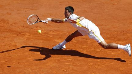 La glissade de Novak Djokovic, en défense