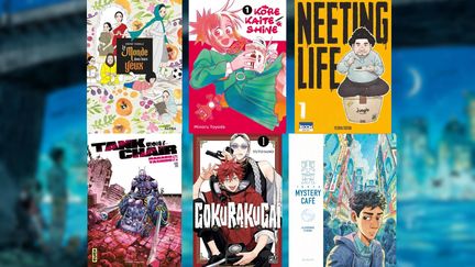 La sélection manga d'octobre (© Vega-Dupuis, © Panini, © Ki-oon, © Kana, © Pika, © Dupuis)