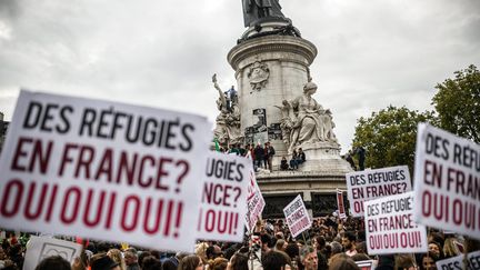 Avant son réaménagement, la place accueillait déjà rassemblements statitiques et manifestations transitant par "Répu". Mais le nombre d'événements a depuis largement augmenté (195 recensés par la préfecture de police en 2011 contre près de 300 en 2015).&nbsp; (MAXPPP)