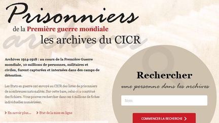  (Six millions de fiches de prisonniers sont consultables en ligne © Croix-Rouge)