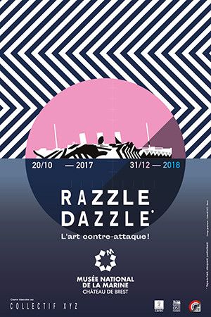 L'affiche de l'exposition Razzle Dazzle.
 (DR)