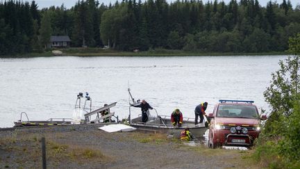 La vile d'Umea&nbsp;dans le nord de la Suède.&nbsp; (SAMUEL PETTERSON / TT NEWS AGENCY)