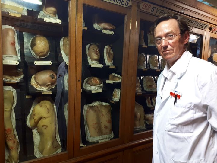 Le Docteur Antoine Petit voit un "patrimoine historique important" dans ce musée (BENJAMIN ILLY / RADIO FRANCE)