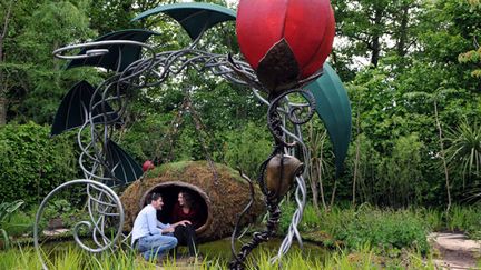 Jardin "Paradis Terrestre" au Festival international des Jardins de Chaumont-sur-Loire.
 (La Nouvelle République / MaxPPP)