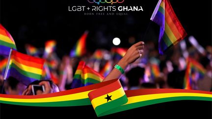 Bandeau de la page Facebook de l'association ghanéenne LGBT + Rights qui défend les droits des personnes homosexuelles et transgenres. (CARLITO, LGBT+ Rights Ghana)