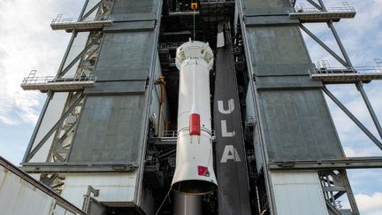 La mission Lucy de la Nasa se prépare, le 16 septembre 2021 à Cap Canaveral (Etats-Unis). (KIM SHIFLETT / NASA / AFP)