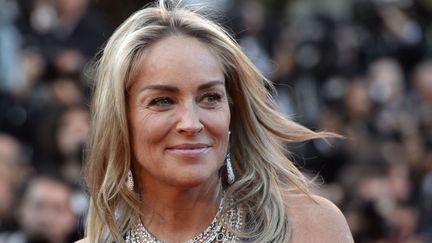 Sharon Stone à Cannes en mai 2013
 (ANNE-CHRISTINE POUJOULAT / AFP)