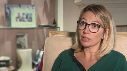 Amélie Lévêque-Merle interviewée par France 2, en octobre 2019. (FRANCE2  / FRANCETV INFO)