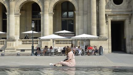 Une journée ensoleillée au jardin des Tuileries, le 11 septembre 2020, à Paris. (AFP)