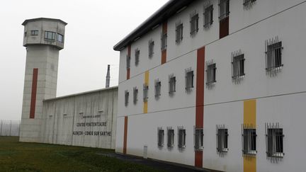 Le centre pénitentiaire d'Alençon-Condé-sur-Sarthe, en janvier 2014. (PHOTOPQR / OUEST-FRANCE / MAXPPP)