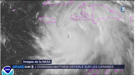L'ouragan Matthew déferle sur les Caraïbes