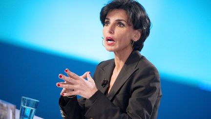 Rachida Dati, maire UMP du 7e arrondissement parisien, le 30 janvier 2012 au "Grand Journal" de Canal +.&nbsp; (LIONEL BONAVENTURE / AFP)