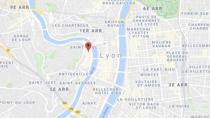 L'agression s'est déroulée au bar "The Big White" dans le 5e arrondissement de Lyon. (GOOGLE MAPS)