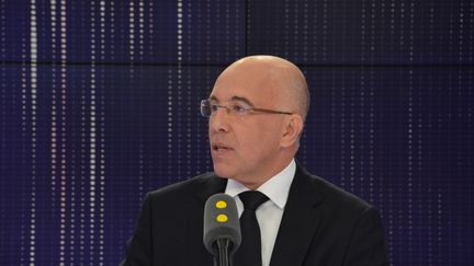 Eric Ciotti,&nbsp;député LR des Alpes-Maritimes. (RADIO FRANCE / JEAN-CHRISTOPHE BOURDILLAT)