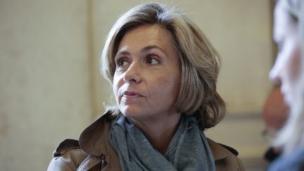 La d&eacute;put&eacute;e UMP des Yvelines Val&eacute;rie P&eacute;cresse&nbsp;dans la salle des quatre colonnes &agrave; l'Assembl&eacute;e nationale (Paris),le 17 septembre 2013. ( MAXPPP)