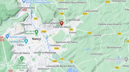 Essey-les-Nancy, en Meurthe-et-Moselle. (CAPTURE D'ÉCRAN GOOGLE MAPS)