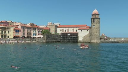 Le clocher de Collioure objet érotique d'une exposition dans la cité catalane