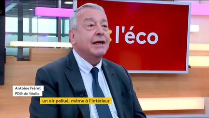 Invité de Jean-Paul Chapel dans ":l'éco", Antoine Frerot, PDG de Véolia, est venu parler du recyclage des déchets et de la pollution de l'air à l'occasion de la journée mondiale de l'environnement.