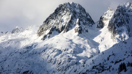 le Col de Balme, à la frontière franco-suisse. Photo d'illustration. (GR?GORY YETCHMENIZA / MAXPPP)