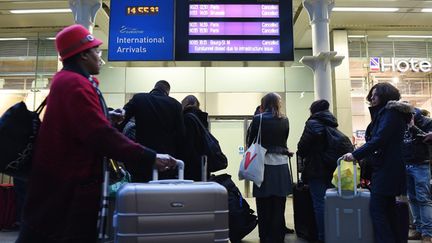 &nbsp; (Dix trains Eurostar entre Londres, Paris et Bruxelles ont été annulés dimanche après-midi suite à un problème électrique ce matin © Maxppp)