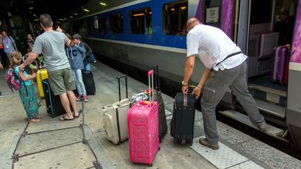 &nbsp; (Les vacanciers peuvent reprendre le chemin des vacances normalement samedi entre Paris et Bordeaux © Maxppp)