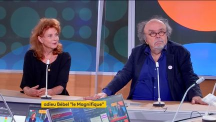 Agathe Natanson et Jean-Michel Ribes (FRANCEINFO)