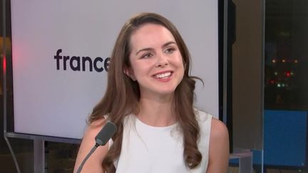 Elodie Andriot était l'invitée éco de franceinfo, jeudi 15 décembre. (FRANCEINFO / RADIO FRANCE)