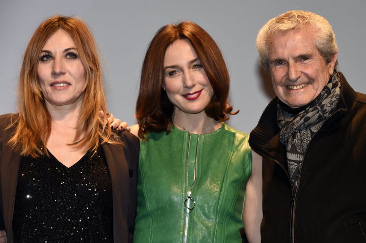 Mathilde Seigner, Elsa Zylberstein et Claude Lelouch, président du jury longs métrages du Festival international du Film Fantastique de Gérardmer
 (PHOTOPQR/L&#039;EST REPUBLICAIN)