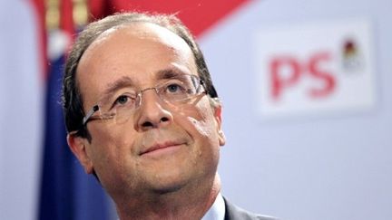 François Hollande, candidat du parti socialiste à l'élection présidentielle de 2012 (AFP)