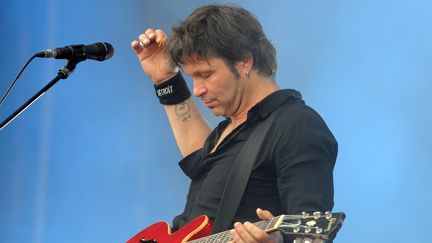 Bertarnd Cantat aux Vieilles Charrues, 19 juillet 2014
 (FRED TANNEAU/AFP)