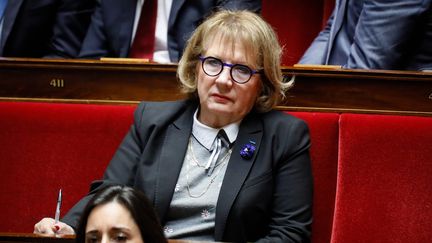 La députée LREM du Jura, Danielle Brulebois à l'Assemblée nationale, le 13 novembre 2018. (THOMAS PADILLA / MAXPPP)