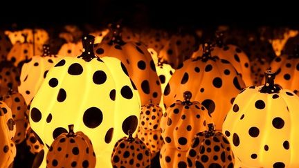 "Pumpkins Screaing About Love Beyond Infinity" de Yayoi Kusama
 (Toshifumi KITAMURA / AFP)