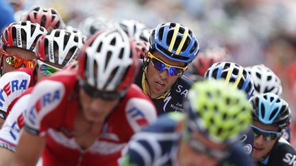 Alberto Contador sur le Tour de France