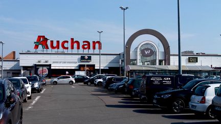 Un hypermarché Auchan. (AURÉLIEN ACCART / RADIO FRANCE)