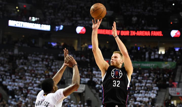 Blake Griffin, auteur de 27 points pour les Clippers face à Portland