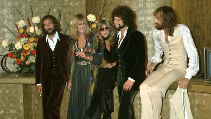 Fleetwood Mac vers 1977 :&nbsp;John McVie, Christine McVie, Stevie Nicks, Lindsey Buckingham et Mick Fleetwood (MICHAEL OCHS ARCHIVES / GETTY IMAGES)