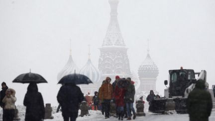 Moscou : tempête de neige record