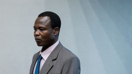 L'Ougandais Dominic Ongwen, ancien commandant de L'Armée de résistance du Seigneur (ARS,&nbsp;LRA&nbsp;en anglais),&nbsp;à la Cour pénale internationale de La Haye, aux Pays-Bas, le 6 décembre 2016.&nbsp;&nbsp; (POOL NEW / X80003)