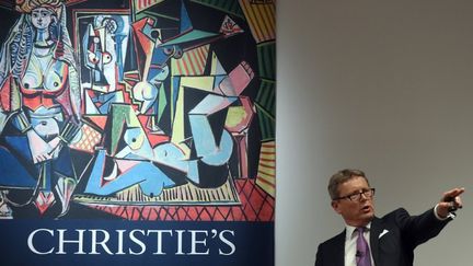 Le 11 mai 2015 au Christie's à New York pendant les enchères des "Femmes d'Alger"
 (Thomas A. Clary / AFP)