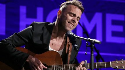 Asaf Avidan au concert de soutien à Haïti à Beverly Hills, le 11 janvier 2014
 (JONATHAN LEIBSON / GETTY IMAGES NORTH AMERICA / AFP)