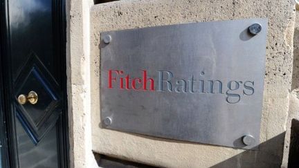 L'agence Fitch Ratings de Paris. (MIGUEL MEDINA / AFP)