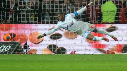 Mandanda dans les buts marseillais (PHILIPPE HUGUEN / AFP)