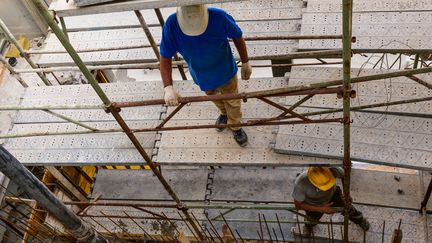 &nbsp; (Vers une pénurie de main d'oeuvre qualifiée dans le secteur du bâtiment ? © Fotolia)