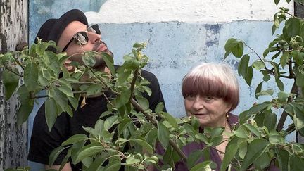 "Visages, villages" : photo du film avec Agnès Varda et JR
 (Le Pacte)