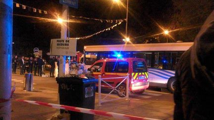  (L'accident s'est produit à unarrêt de bus du centre-ville de Lorient © MAXPPP /Ouest France)