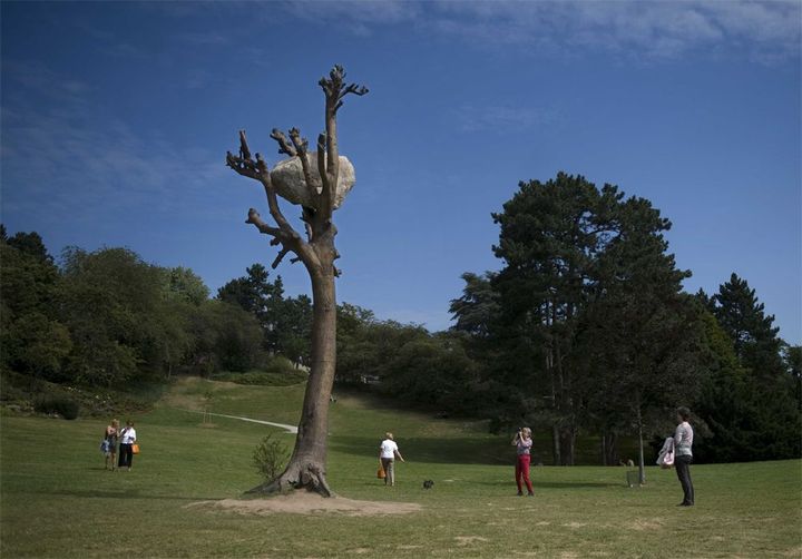 Sculpture de Giuseppe Penone, Documenta 2012, Kassel, Allemagne
 (TEFAN BONESS/IPON-BONESS/SIPA)