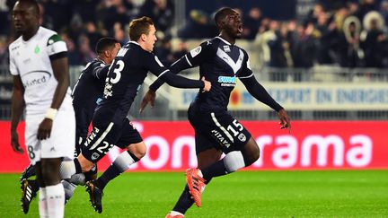 Alexandre Mendy fêtant un de ses buts.