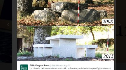 Espagne : une mairie installe une table de pique-nique à la place d'un cimetière préhistorique